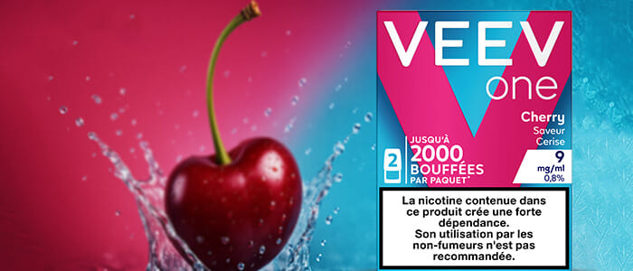Saveur des recharges cerise VEEV One